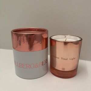 SOLD - free with a bundle of 2 other items! Hillberg and berk soy candle